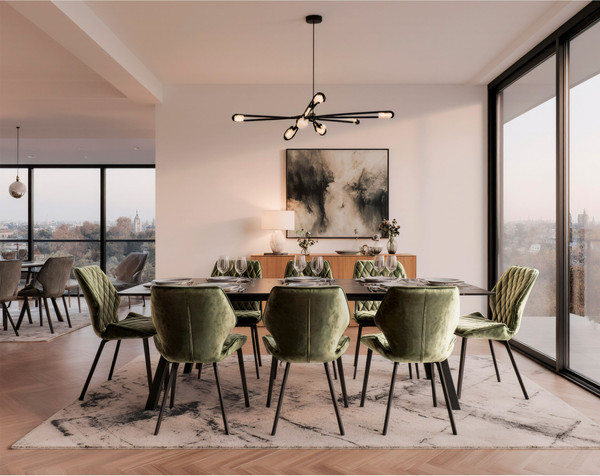 Изображение товара Стул Мамадома Rafael M-R 360 (d12 Olive Lux\черный)