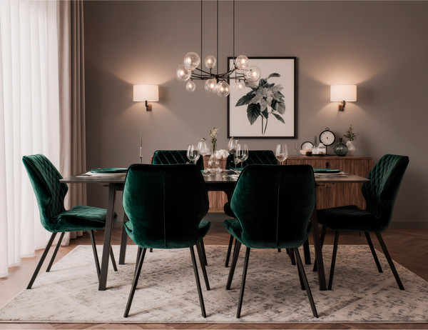 Изображение товара Стул Мамадома Rafael M-R 360 (d13 Dark Green Lux\черный)