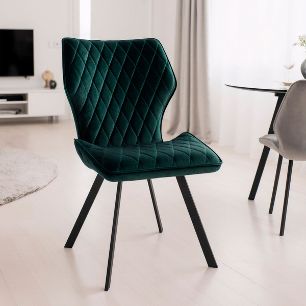 Изображение товара Стул Мамадома Rafael M-R 360 (d13 Dark Green Lux\черный)