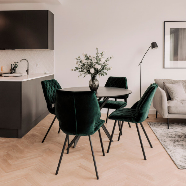 Изображение товара Стул Мамадома Rafael M-R 360 (d13 Dark Green Lux\черный)