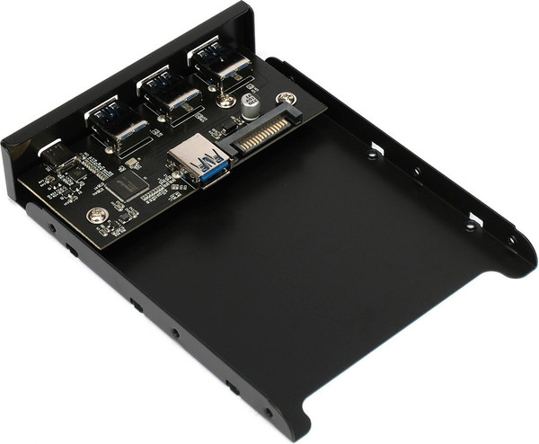 Изображение товара Расширитель портов Gembird FP3.5-USB3-3A1C