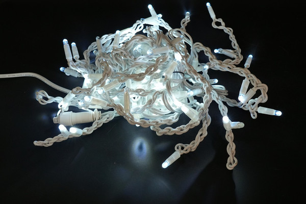 Изображение товара Светодиодная бахрома ULED ULED-LG-192-220V-(W-F-W/W)