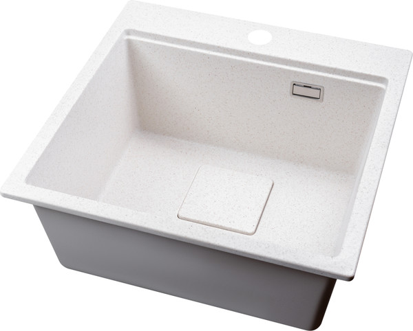 Изображение товара Мойка кухонная Marblan Comfort 50 (бежевый, с сифоном)