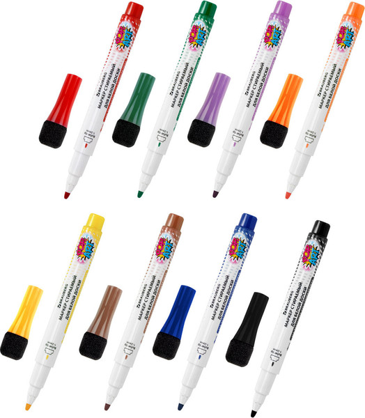 Изображение товара Набор маркеров Brauberg Pop-Art / 152567 (8цв)