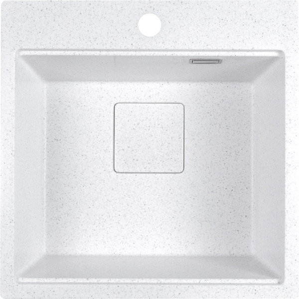 Изображение товара Мойка кухонная Marblan Comfort 50 (серый, с сифоном и колландером)