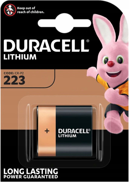 Изображение товара Батарейка Duracell Photo CR-P2\223 Lithium 6V