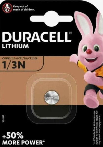 Изображение товара Батарейка Duracell DL 1/3 Ultra