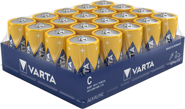 Изображение товара Батарейка Varta Industrial C/LR14 Alkaline 1.5V / 4014 211 111