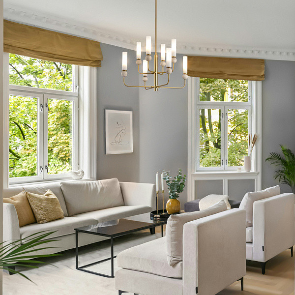 Изображение товара Люстра Freya Sunspot FR5482CL-08BS