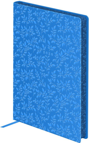 Изображение товара Ежедневник Greenwich Line Flower. Indigo 2026г А5 / DdА5_65710 (176л)