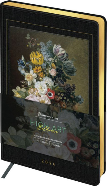 Изображение товара Ежедневник Greenwich Line High Art. Eelkema 2026г А5 / DdА5_65707 (176л)