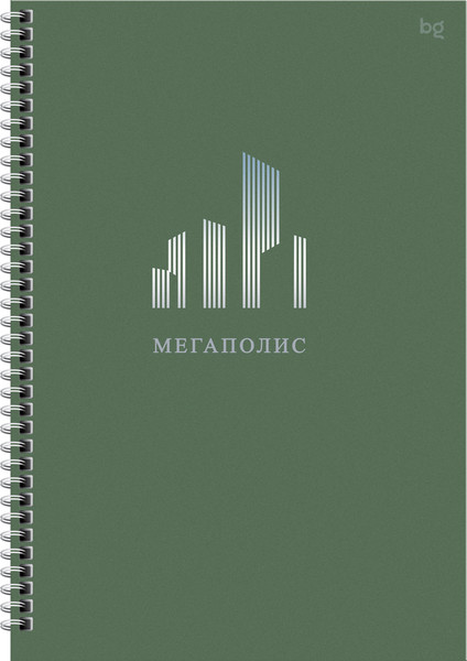 Изображение товара Тетрадь BG Моноколор. Мегаполис / ТТ4гр100_лм_тф 63219 (100л)