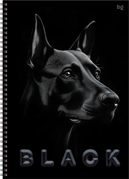 Изображение товара Тетрадь BG Just black / Т4гр80_лс_вл 08657 (80л)