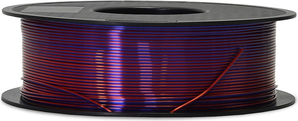 Изображение товара Пластик для 3D-печати Crown PLA Silk / CM-FILPLASD010RP (1.75мм, 1кг, красный/пурпурный)