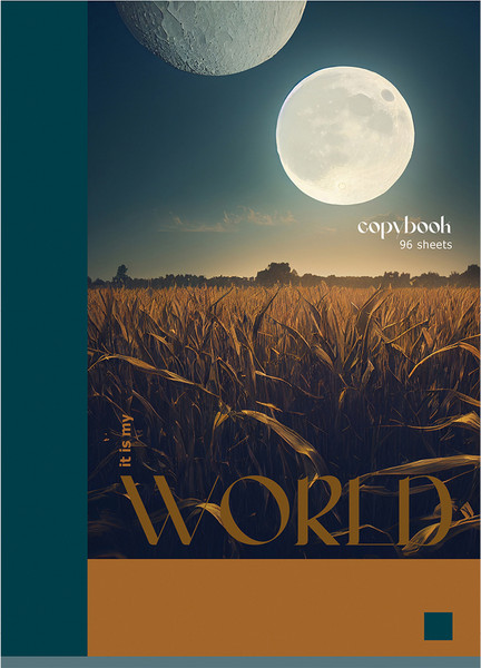 Изображение товара Тетрадь BG Мой мир / Т4гр96_лг 12057 (96л)