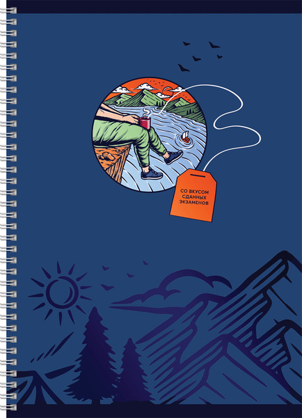 Изображение товара Тетрадь BG  На лайте / Т4гр96_вл 12054 (96л)