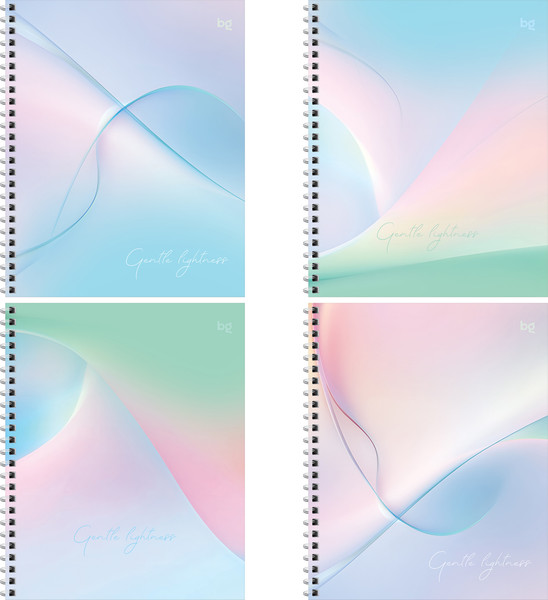 Изображение товара Тетрадь BG Облака нежности / Т5гр96_лс 57655  (96л)