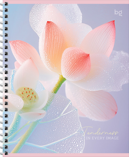 Изображение товара Тетрадь BG Цветочная нежность / Т5гр96_лс 57654  (96л)