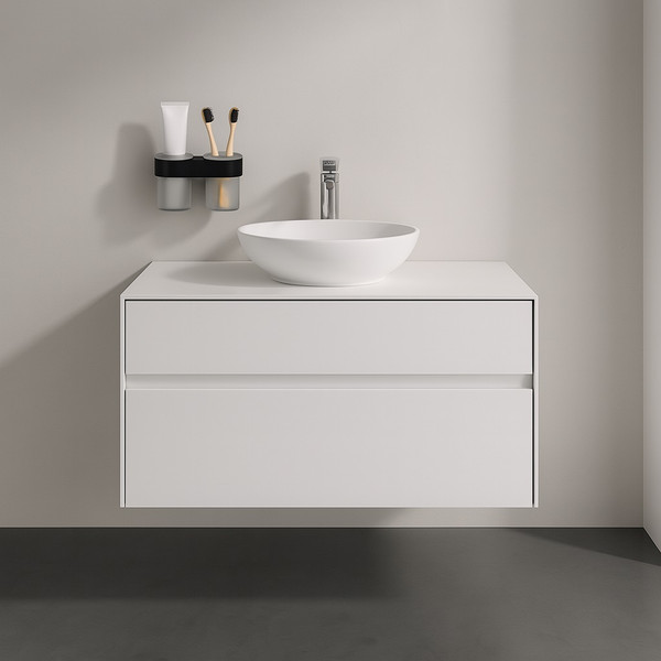 Изображение товара Набор аксессуаров для ванной и туалета Lauter 21TS3017 + 21TS3021 + 21TS3009 + 21TS3013 + 21TS3006 (Matt Black, 5 предметов)