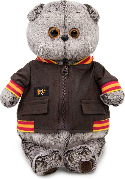 Изображение товара Мягкая игрушка Budi Basa Кот Басик в кожаной куртке / 10880341