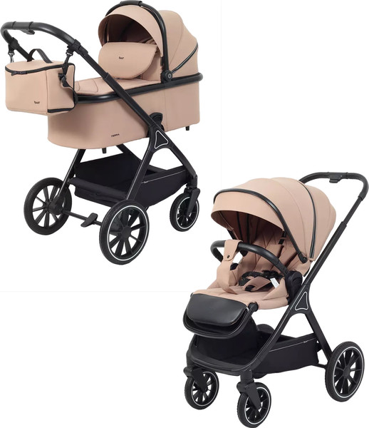 Изображение товара Детская универсальная коляска Rant Basic Terra 2 в 1 / RA163 (бежевый)