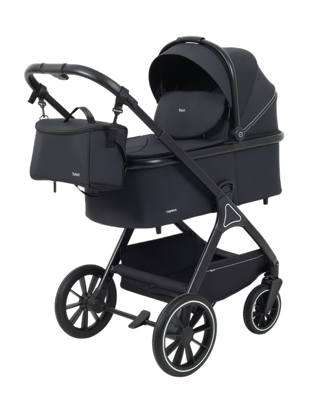 Изображение товара Детская универсальная коляска Rant Basic Terra 2 в 1 / RA163 (черный)