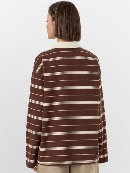 Изображение товара Джемпер Mark Formelle 122877 (р.164/170-96-102, полоска на шоколадном)