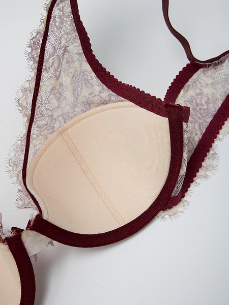 Изображение товара Бюстгальтер Mark Formelle 512273 (р.75B, бордовая абстракция)