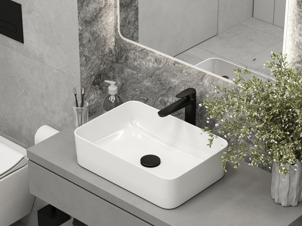 Изображение товара Плитка Cersanit Energy светло-серый ректификат (448x898)