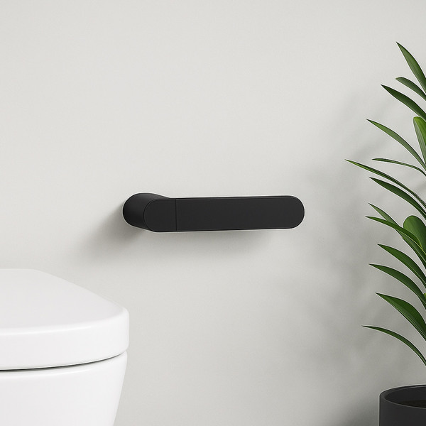 Изображение товара Набор аксессуаров для ванной и туалета Lauter 21TS3017 + 21TS3021 + 21TS3011 + 21TS3013 + 21TS3008 (Matt Black, 5 предметов)