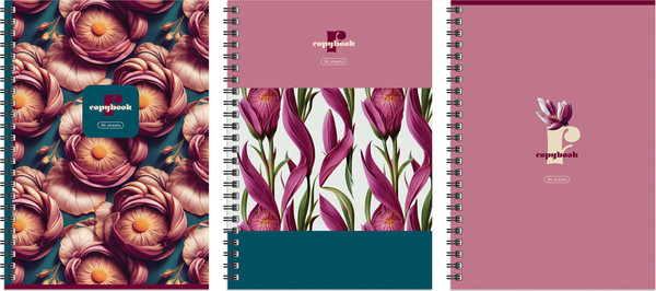 Изображение товара Тетрадь BG Flower story / Т4гр96_лг 11920 (96л)