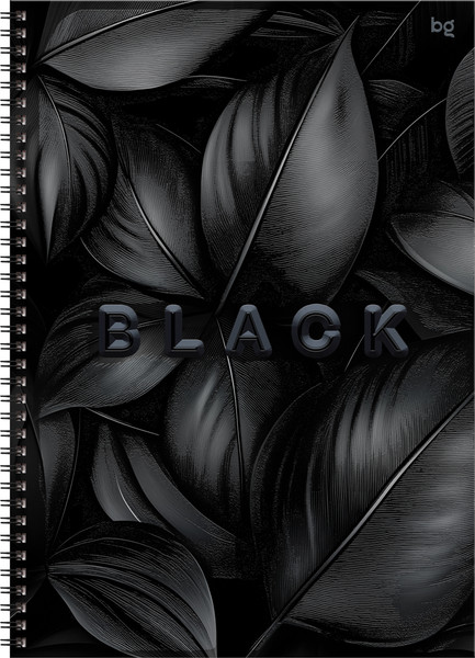 Изображение товара Тетрадь BG Just black / Т4гр96_лс_вл 08659 (96л)