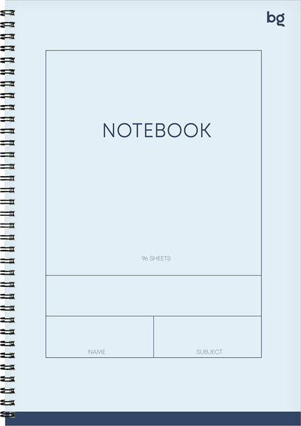 Изображение товара Тетрадь BG Mono style / Т4гр96 06287  (96л)