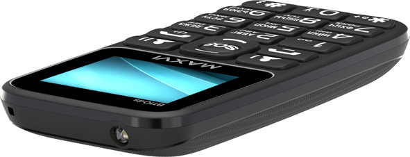 Изображение товара Мобильный телефон Maxvi B110ds (черный+ЗУ)