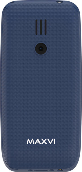 Изображение товара Мобильный телефон Maxvi B110ds (синий+ЗУ)