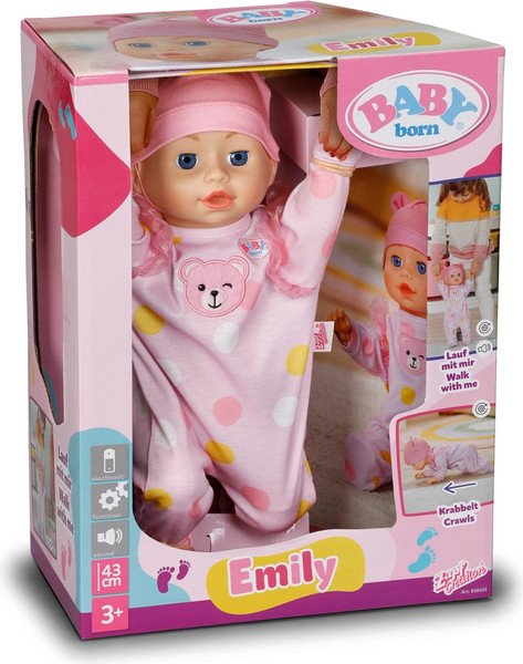 Изображение товара Пупс Baby Born Эмили. Ползающая / 68488