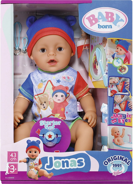 Изображение товара Пупс с аксессуарами Baby Born Джонас с магическими глазками / 42483
