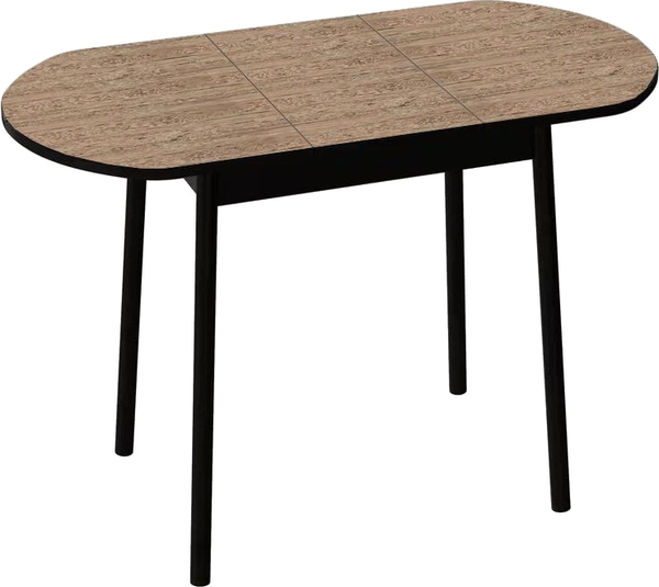 Изображение товара Обеденный стол ВВР Кэлли 2 раздвижной (дуб кера/черный)