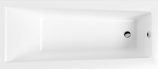 Изображение товара Ванна акриловая Lauter Versailles 170x75 / 21070075 (с каркасом и сифоном 21Y11021 матовый черный)