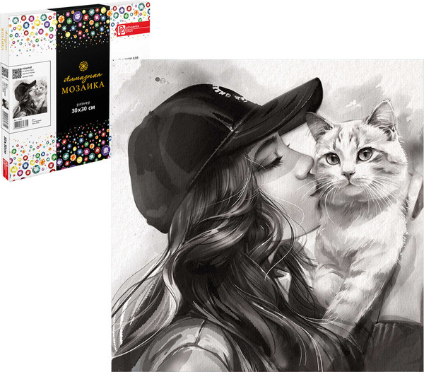 Изображение товара Набор алмазной вышивки Феникс+ Поцелуй / 71392