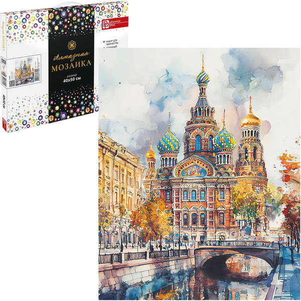 Изображение товара Набор алмазной вышивки Феникс+ Храм / 71421