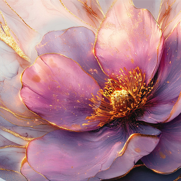 Изображение товара Набор алмазной вышивки Феникс+ Розовый мак / 71430