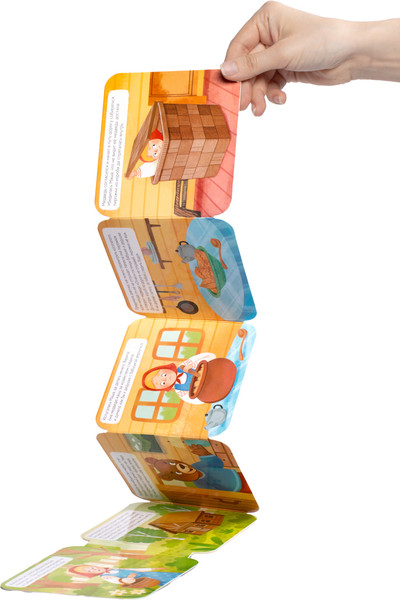 Изображение товара Развивающая книга Десятое королевство Книжка-раскладушка Маша и Медведь / 05825, твердая обложка