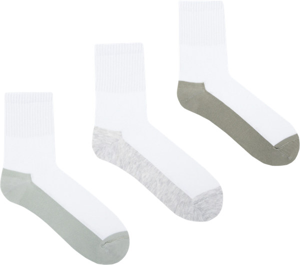Изображение товара Носки детские Mark Formelle 444A-3078 (р.20, белый/светлая оливка/светлый эвкалипт/оливка)
