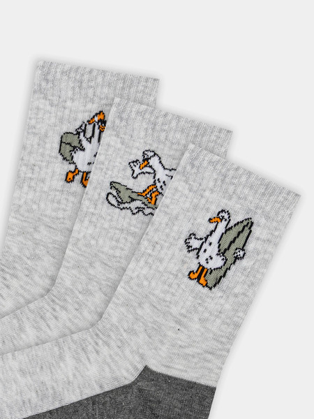 Изображение товара Носки детские Mark Formelle 444A-3167 (р.16, светло-серый меланж-3)