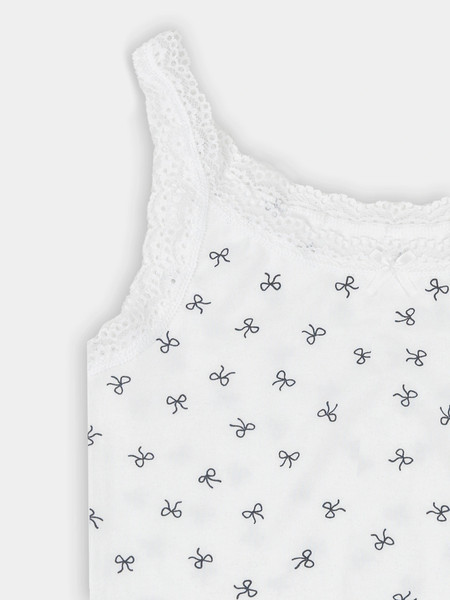 Изображение товара Комплект бельевой детский Mark Formelle 447008 (р.98-52, бантики на белоснежном)