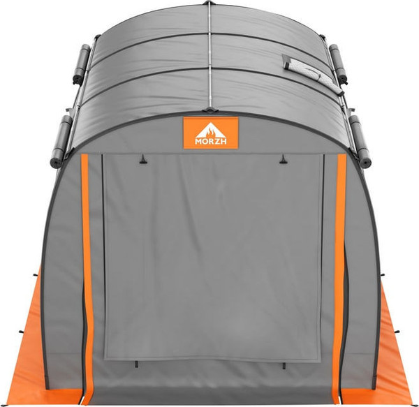 Изображение товара Палатка-баня MORZH Shelter (серо-оранжевый)