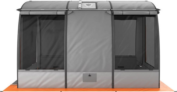 Изображение товара Палатка-баня MORZH Shelter (серо-оранжевый)