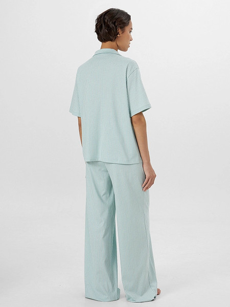 Изображение товара Пижама Mark Formelle 592554 (р.164/170-104-110, полоска на мяте)