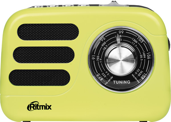 Изображение товара Радиоприемник Ritmix RPR-033 (лимонный)